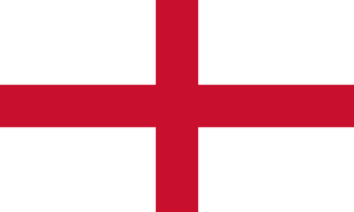 英格兰国旗 - 白底红色圣乔治十字